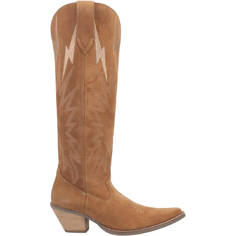 Dingo Women's Thunder Road Suede Boot in Camel Dingo Women's Thunder Road Suede Boot in Camel