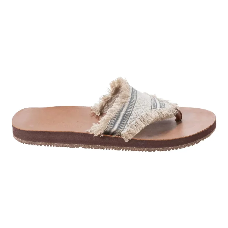 Feelgoodz Zensole Aztec Fringe Flip Flops - Women's