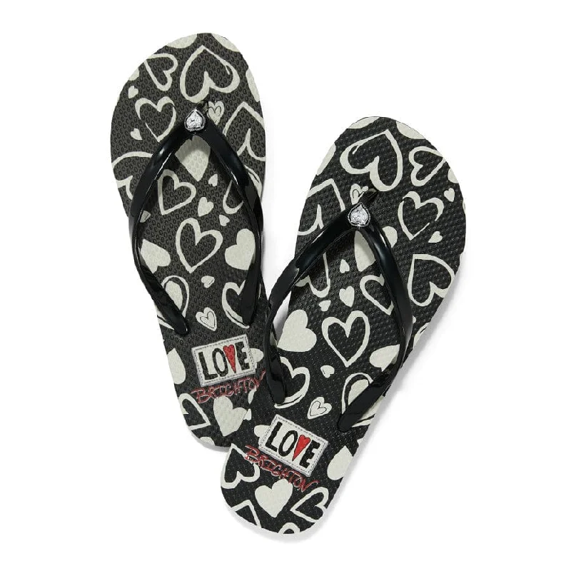 Heartz Flip Flops