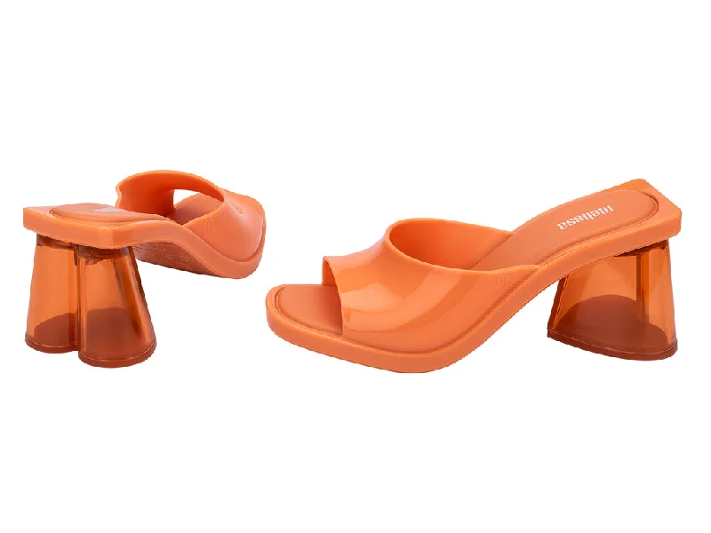 Melissa Candy Ad Orange Heel Slipon Melissa Candy Ad Orange Heel Slipon
